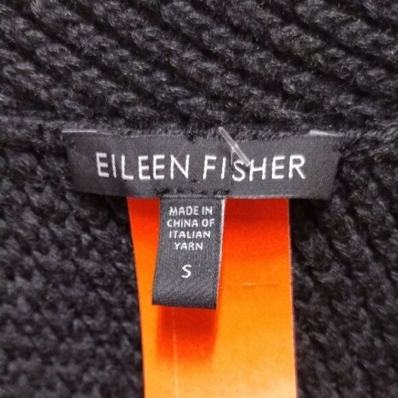Eileen Fisher Black Sweater - Picture 2 of 3